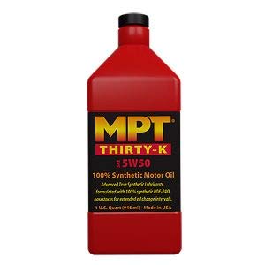 Aceite Motor Sintético MPT 5W-50 1 Quart miniatura 1