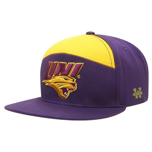 University of Northern Iowa Panthers 7 Panels College Cap Hat - Purple