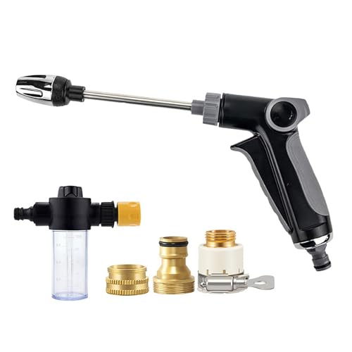 Buse multifonction en mousse antirouille pour nettoyage extérieur et patio