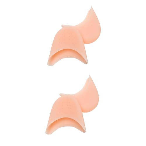 DmDoyy 2 Pares Protectores Dedos Pies, Con Agujero Transpirable, Proteger Los Dedos De Los Pies Contra Rozaduras Y Dolor, Accesorio Esencial Para Bailarines Y Aficionados