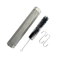 Yardenfun Barbecue Set 6 Inch Stainless Steel Pellet Smoker Tube Cleaning Brush and Hook