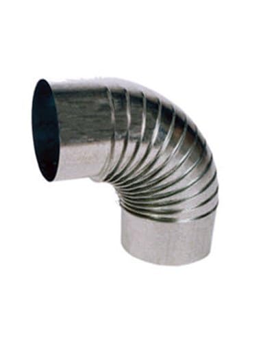 Estufa codo galvanizado rizado 90º de 125 cg12590 (05)