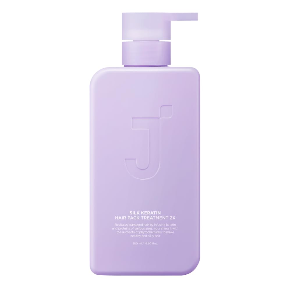 Silk Keratin Hair Pack Treatment 2X 500ml