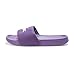 Lacoste Women's Serve Slide, Purple & White, 6