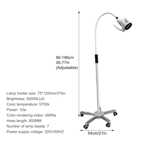 Lampe chirurgicale pour animaux éliminant les ombres avec gradation LED continue - 2