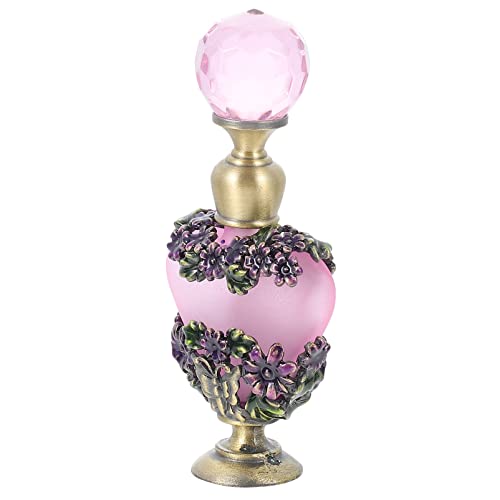 VINTORKY Botella de Perfume Vintage Decorativa para Aceites...