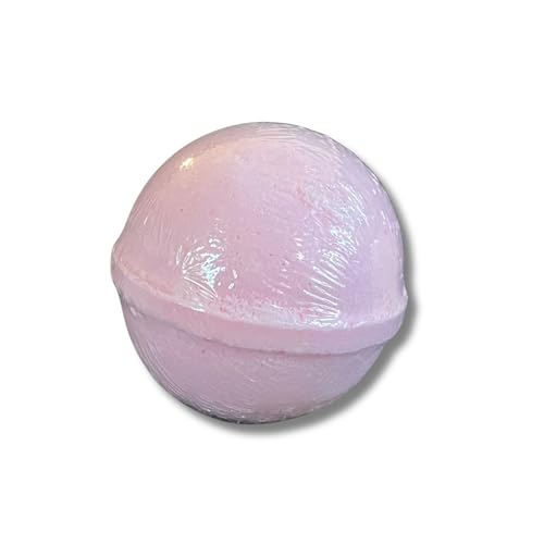 Michelle's Creatives Pink Glam Bath Bomb - Handmade Bath Bombs - Natural Bath Bombs - Perfect Bath Gifts For Women - Large Bath Bombs Infused with Organic Shea Butter - Safe for All Types of Skin