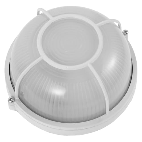CIYODO Applique Murale pour Sauna E27 Résistante à La Poussière L'humidité, Luminaire D'intérieur Oval Multifonction, Flux Lumineux 400 LM pour Hammam Sécurisé Et Solide