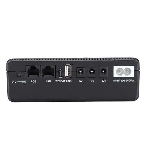 Mini UPS 8800 mAh Alimentation sans Interruption Prise UE pour Routeur et Modem