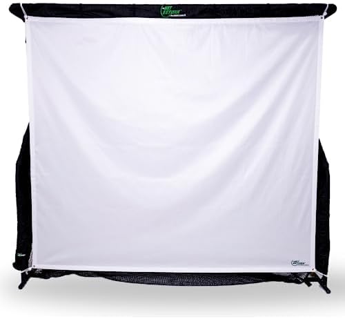 Net Return Pro Series 9 Flex Golf Simulator Screen, Professional-...