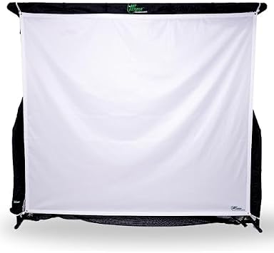 Net Return Pro Series Flex Golf Simulator Screen, Professional-Grade Golf Impact Screen for Home Practice, Hitting Screen with HD Visuals and Vibrant Color