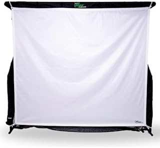 Net Return Pro Series Flex Golf Simulator Screen, Professional-Grade Golf Impact Screen for Home Practice, Hitting Screen with HD Visuals and Vibrant Color