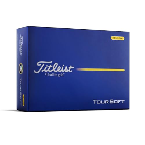 �^�C�g���X�g(Titleist) 1�_�[�X(12����) �S���t ���F�� 26 TOUR SOFT YELLOW �c�A�[�\�t�g