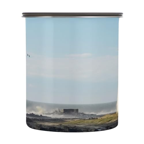 Lata de café hermética ATTX acero 900 ml