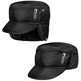LIPODO SOMBREROSHOP Gorra Militar con Orejeras Hombre Otono Invierno
