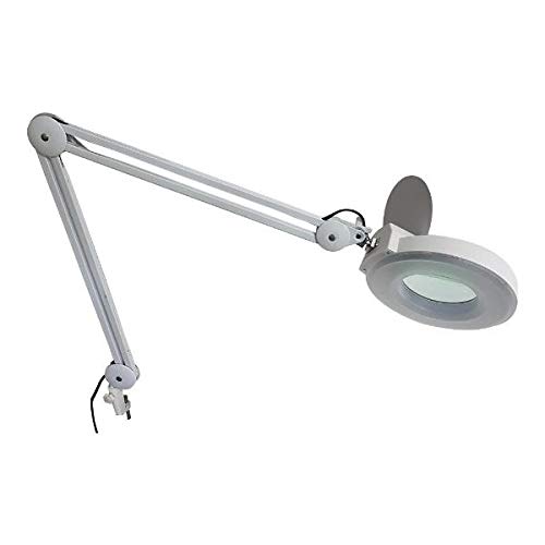 Luminária Lupa LED Para Mesa 10x Profissional Estética Bivolt