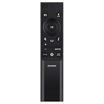 AH81-15340A Substituir Soundbar Remote Fit para Samsung Home Theater Sound Bar Speaker HW-Q800D/ZA HW-Q700C/ZA HW-S61B/ZA HW-Q990C/ZA HW-Q990D/ZA HW-S60B/ZA HW-Q60B/ZA HW-Q600C/ZA HW-Q600C/ZA