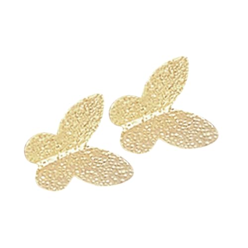 Boucles d'oreilles papillon légères anti-irritation pour lobes sensibles