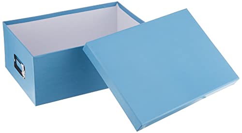 Image of Pioneer Photo Albums B-1S /SB B-1S Photo Storage Box, Sky Blue