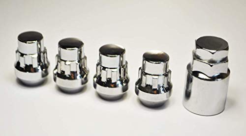 4 x M14 x 2.0, Locking Alloy Wheel Nuts, Suitable for Ford Transit (Zinc)