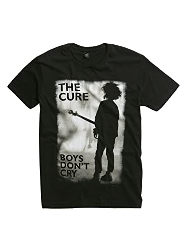 Hot Topic The Cure Boys Don't Cry T-Shirt Black XL