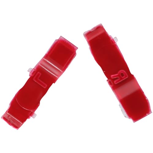 Image of Deal4GO Left Right L R Trigger Button Replacement for PSP 2000 PSP 3000 - Transparent Red