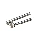Produktbild Knoblauchpresse aus Edelstahl, Ingwerpresse, Handwerkzeug für professionelle Restaurants, Hotels, Zuhause, Küchenhelfer 15.8*5CM silber