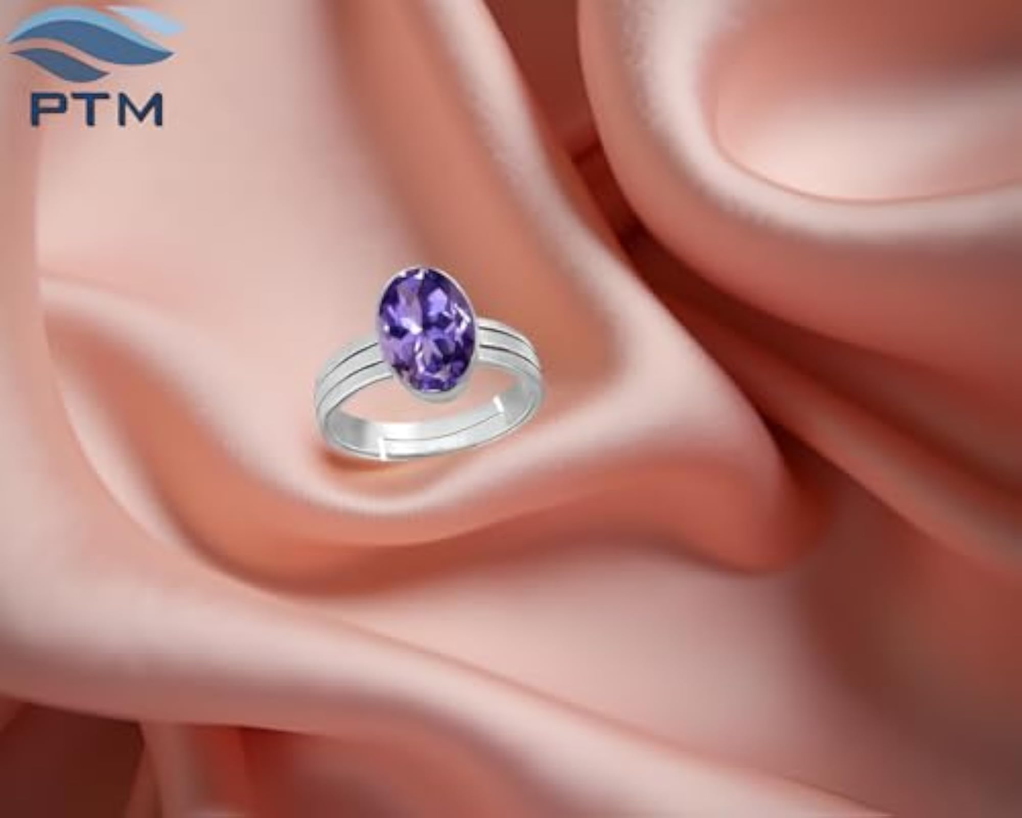 Hessonite/Iolite Adjustable Ring, 925 Sterling Silver