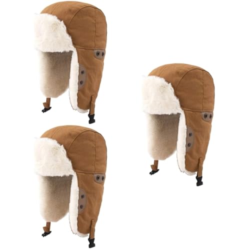 Bonnet hiver unisexe chaud chapeau vent hommes protection auditive extérieure