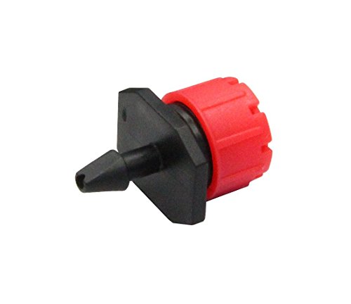 Penta Angel 50/100/200 Pcs Adjustable Irrigation Sprinklers Watering Drippers Sprinklers Emitter Drip System On 1/4" Barb (100) #TOP1