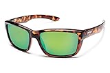 Suncloud Mayor Polarized Sunglasses Tortoise Frame/Green Mirror, One Size
