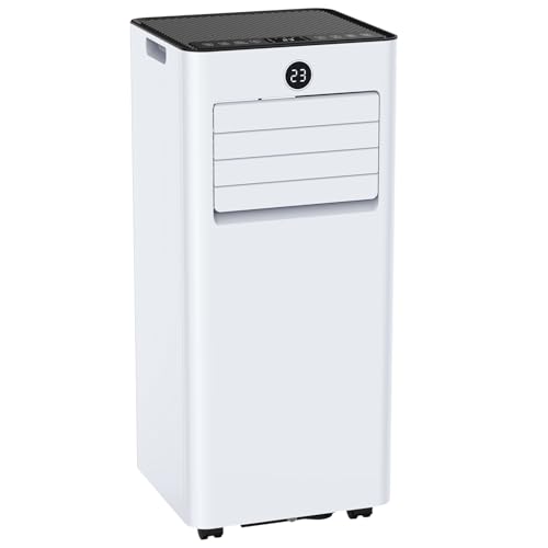 Compact 3-in-1 Portable AC 6000 BTU for Bedroom and Office, Light Blue