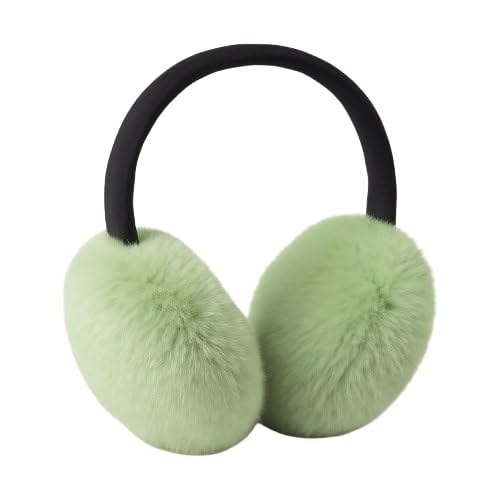 Image of FabSeasons Faux Fur Winter Outdoor Accessory Foldable Ear Muffs /Warmer for Girls & Women for protection from Cold, Ideal Head /Hair Accessory during winters