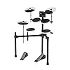 Roland TD-02K V-Drums | Kit de batería electrónica básico y compacto con ejecución expresiva, características reductoras de ruido, soporte con altura ajustable