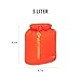 Sea to Summit Lightweight Dry Bag, Multi-Purpose Dry Storage, 3 Liter, Spicy Orange
