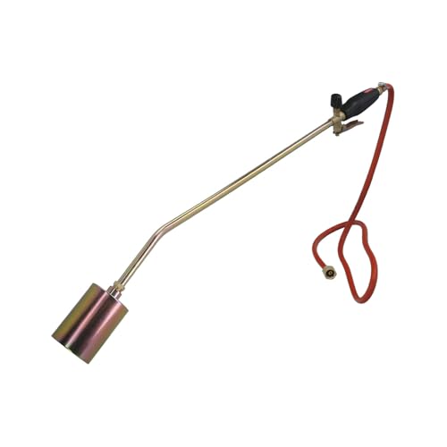Soplete - soplete de 64 cm x 60 mm con palanca y tubo, ideal para trabajos de soldadura y calefacción en metal.