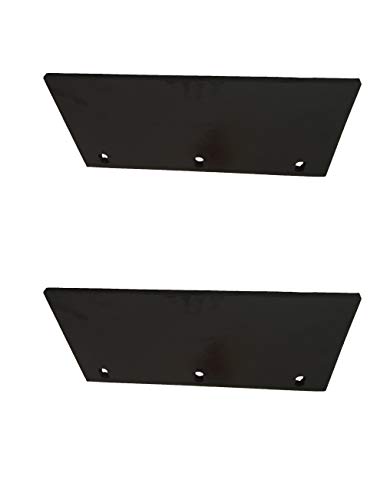 Pocono Metal Craft Western Wide-Out Plow Blade Edge Set Replacement Kit for Western Snow Plow 57865