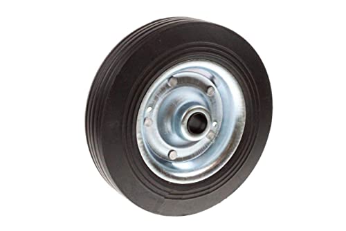 Rueda de acero de 200mm Maypole MP228 para rueda jockey pequeña telescópica