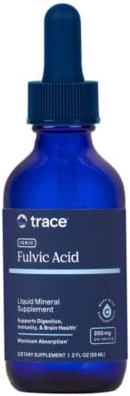 Trace Minerals Research IOFA01 - Liquid Ionic Fulvic Acid with Concentrace Supplement, 0.3 lb