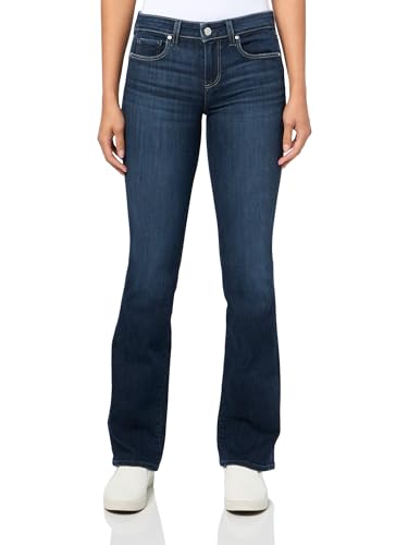 PAIGE Women's Manhattan Boot Cut 32 Inch Inseam Jeans