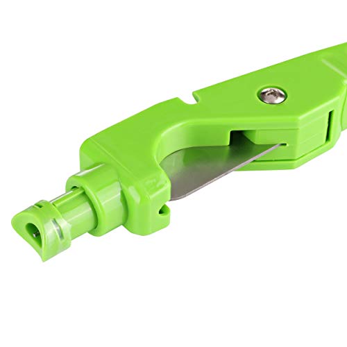 Raindrip 63500UB 4-in-1 Cut N' Punch, Remove and Insert Drippers and 1/4" Connectors, Neon Green, Pack of 1 - Image 3