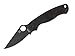 Spyderco C81GPBK2 para-Military 2 - Navaja (Mango en G-10, Filo Liso), Color Negro