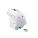 🖱️【Endloses Gaming mit unserer Hochkapazitäts-funkmaus für Laptops.】Die L8 Pro USB Maus Kabellos wechselt nach 3 Minuten Inaktivität in den Auto-Schlaf-Modus, um Energie zu sparen. Sie kann jedoch auch während des Ladevorgangs verwendet werden und verspricht so einen ununterbrochenen Einsatz.