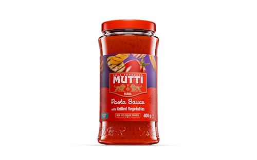 Image of Mutti Parma Pasta Sauce with Grilled Vegetables • Italian Sun-Ripened Tomatoes & Grilled Mediterranean Vegetables Ready Pasta Sauce, 14.11 oz ℮ 400 g
