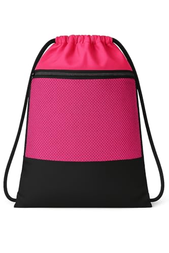 Mochila Esportiva GRANDE com cordão para Academia Impermeável 68x46cm 40L Bolso Tela Respirável Treino Natação Viagem
