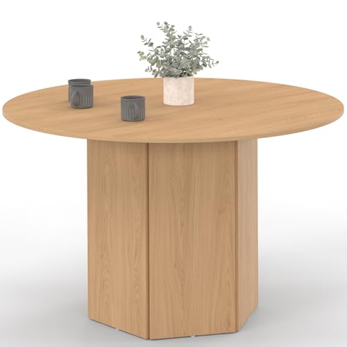 IDMarket: Mesa de comedor redonda Berthe
