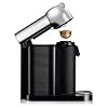 Nespresso Vertuo Coffee and Espresso Machine Bundle with Aeroccino Milk Frother by Breville, Chrome