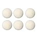 6PCS Wool Dryer Balls, 5cm High Density Reusable Fabric Softener Balls Anti Static Laundry Balls for Dryer Reduce Drying Time Lint Home Hotel Use