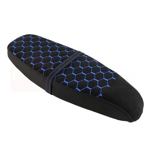 Asiento trasero moto Simson cojín suave negro para evitar dolor del pasajero
