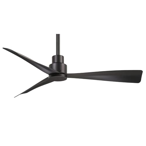 MINKA-AIRE F786-CL Simple 44 Inch Outdoor 3 Blade Ceiling Fan with DC Motor in Coal Finish